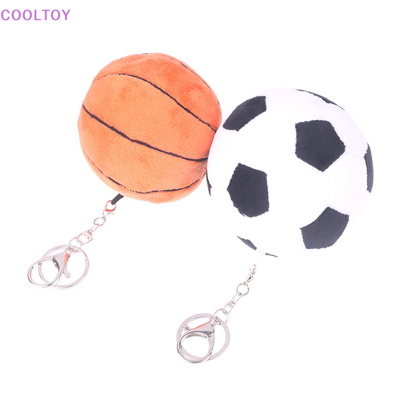 Quả Bóng Đá Nhồi Bông Mềm Mại Trang Trí Túi Xách Cho Bé