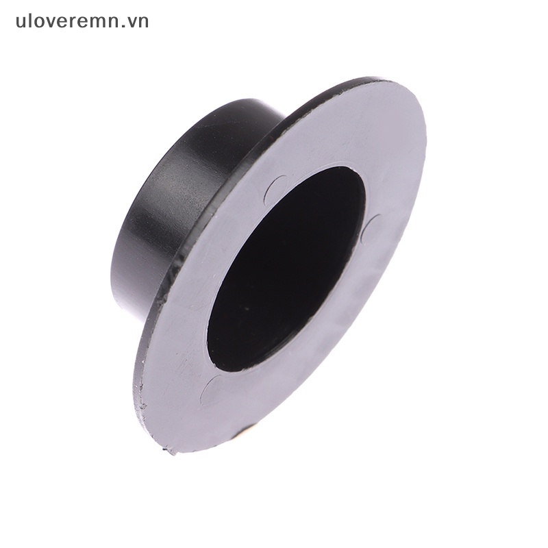 Set 10 Nón Nhựa Mini 3.7cm Màu Đen Trang Trí Nhà Búp Bê