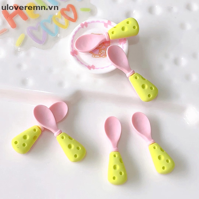 Set 10 Muỗng Mini Trang Trí Nhà Búp Bê