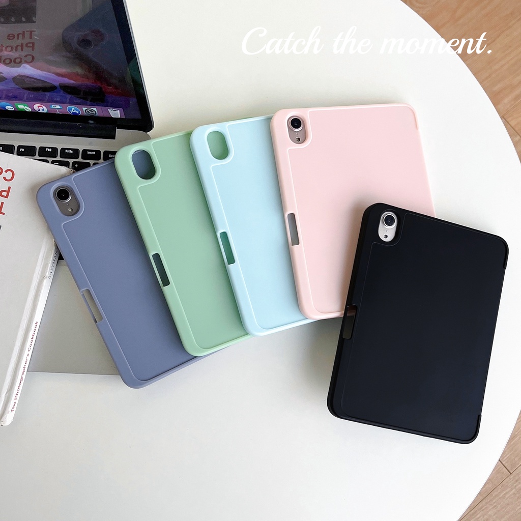 Ốp Máy Tính Bảng Silicone Siêu Mỏng Chống Sốc Cho iPad Mini 6 Air 5th 4th 10.9 Inch 9th 8th 7th 10.2 Pro 11 2020 2021 2022