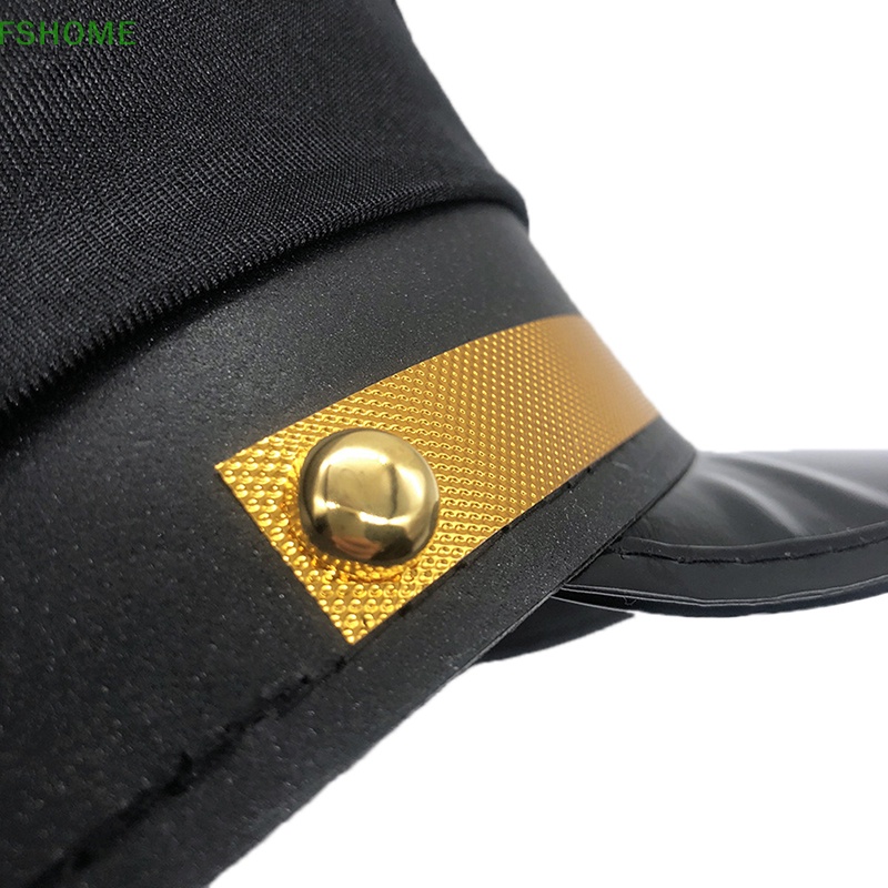 Fshome Mũ Thuyền Trưởng Hải Quân Hóa Trang Cảnh Sát Thuyền Máy Bay Hải Quân Hải Quân Mới