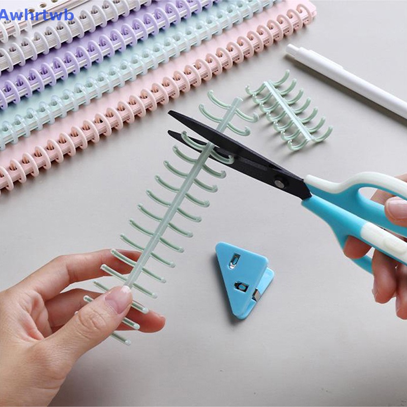 Vòng Nhựa Lò Xo 30 Lỗ Chuyên Dụng Cho Sổ Tay Khổ A4 Mới