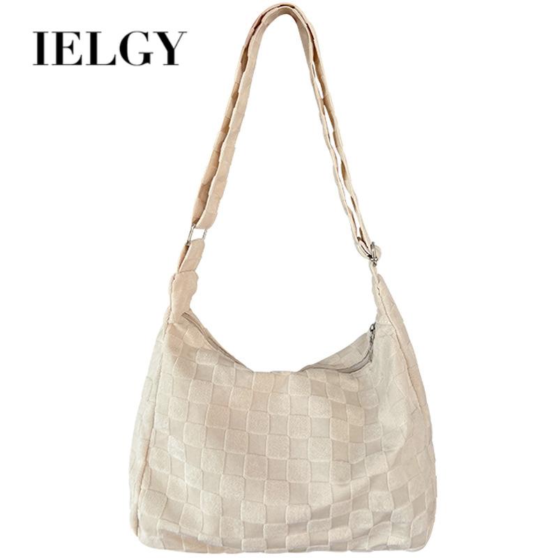 Ielgy Túi Xách messenger Sức Chứa Lớn Phong Cách Rừng Cảnh Dành Cho Nữ