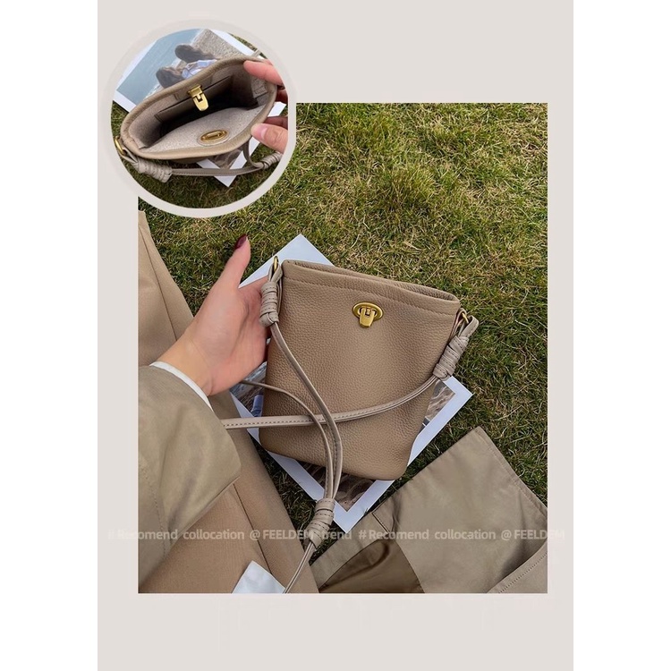 Túi Đeo Chéo Da Mềm Thời Trang Hàn Cho Nữ