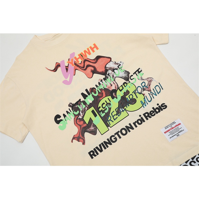 Áo Thun Cotton Tay Ngắn RRR123 Plus Size Unisex