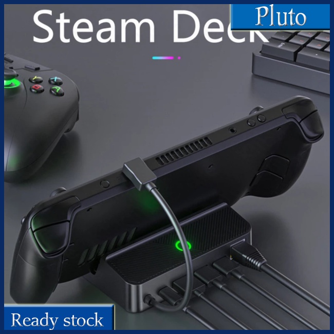 Đế Sạc Usb Type-c 4k Rgb 5 Trong 1 Nhỏ Gọn Cho Sàn Hơi Nước