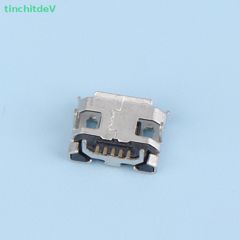 Hộp 50 Mô Hình 10 Mẫu Micro USB Female 5pin DIP Type B SMT Chất Lượng Cao