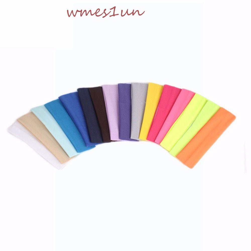 Băng Đô Bản Rộng Co Giãn Thoáng Khí Thấm Hút Mồ Hôi Thời Trang WMES15H