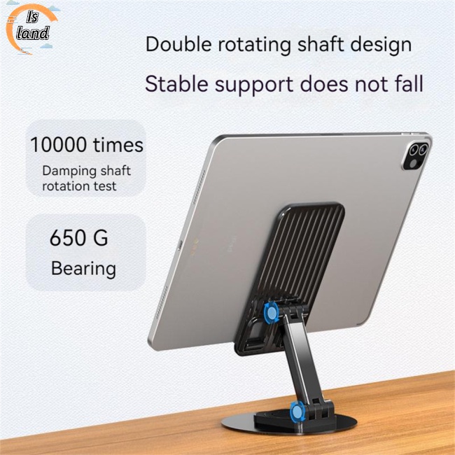 Giá Đỡ Điện Thoại / Máy Tính Bảng Để Bàn Xoay Góc Chống Trượt Tùy Chỉnh Tiện Dụng