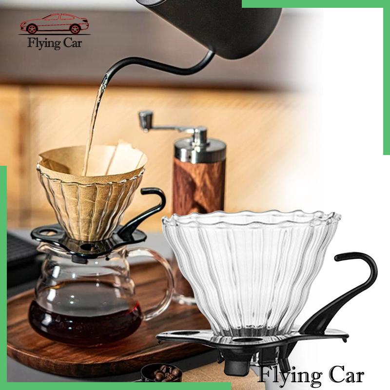 Cốc Lọc Cà Phê Cầm Tay + Giá Đỡ Lọc Tiện Dụng Cho Nhà Hàng / Văn Phòng / Nhà Hàng /