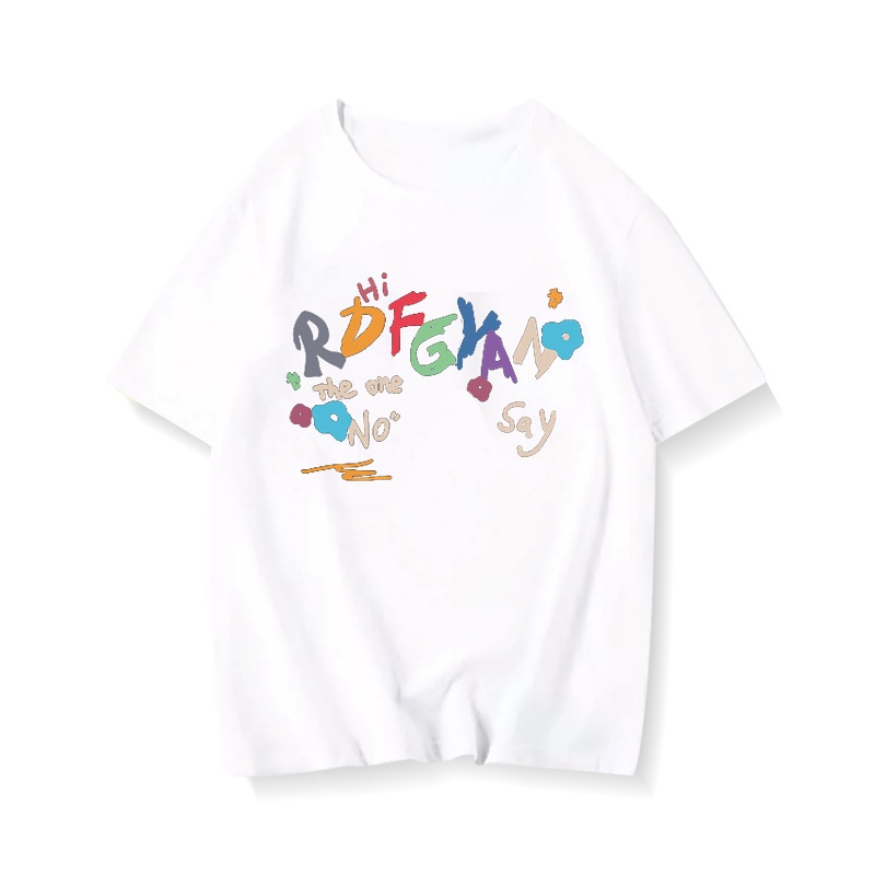 NRVP Áo Thun 100% Cotton Tay Ngắn Phong Cách Hàn Quốc Mới