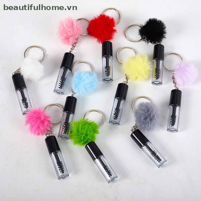 1 Cây Cọ Mascara Chuốt Mi Mini Có Thể Tái Sử Dụng Kèm Móc Khóa