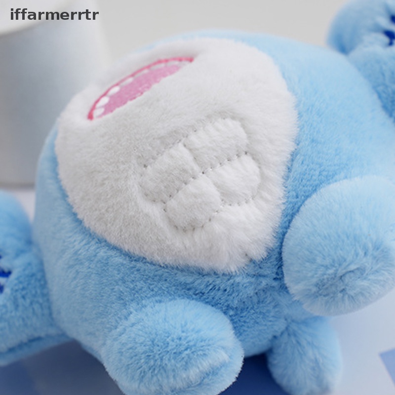 Đồ chơi nhồi bông Hình Cá Mập Bằng Cotton PP Mềm Mại Trang Trí Túi Xách / Móc Khóa