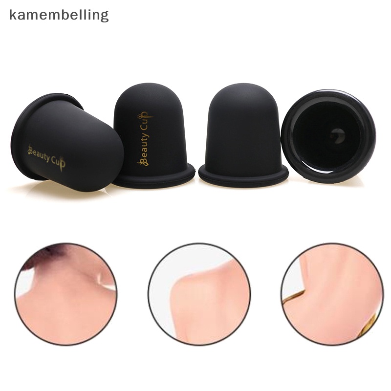Kamembelling 1 Cốc Giác Hơi Mát Xa Cơ Thể Bằng Silicone Chống Cellulite