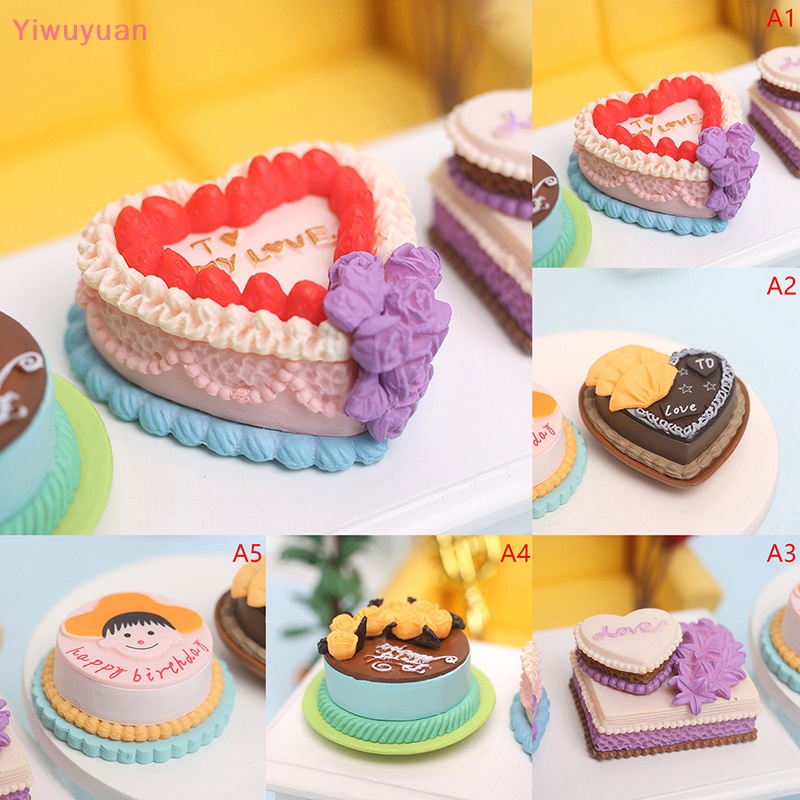 1 Mô Hình Bánh Ngọt Giả Cho Nhà Búp Bê Mới