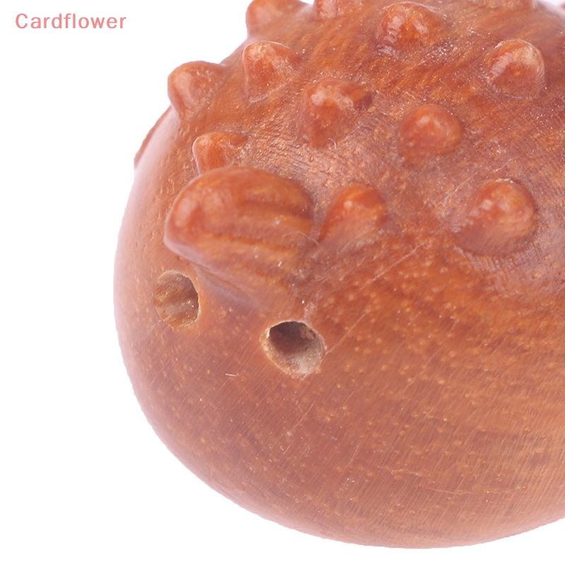 < Cardflower > Móc Chìa Khóa Khắc Hình Động Vật Đáng Yêu Trang Trí Thủ Công DIY Mới