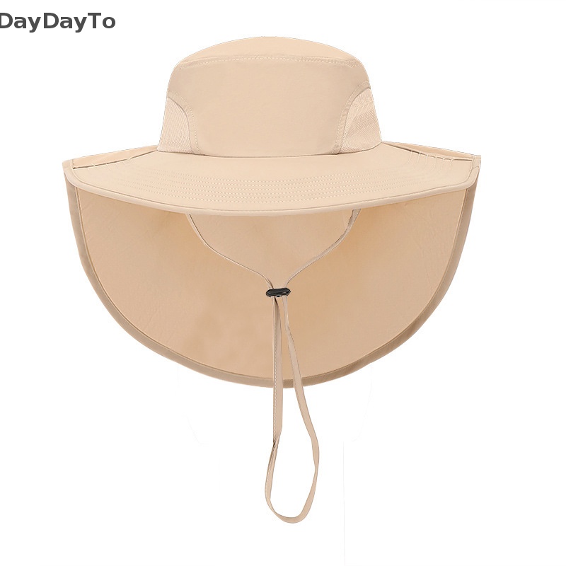 Mũ Tai Bèo Mùa Hè Bảo Vệ Cổ Khô Nhanh Chống Tia UV Ngoài Trời