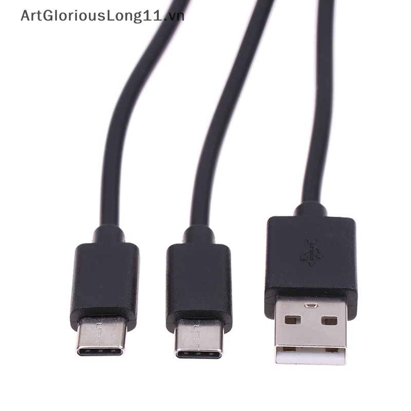 1 Dây Cáp Sạc USB Loại C 2 Trong 1 Tương Thích Với Switch / PS5