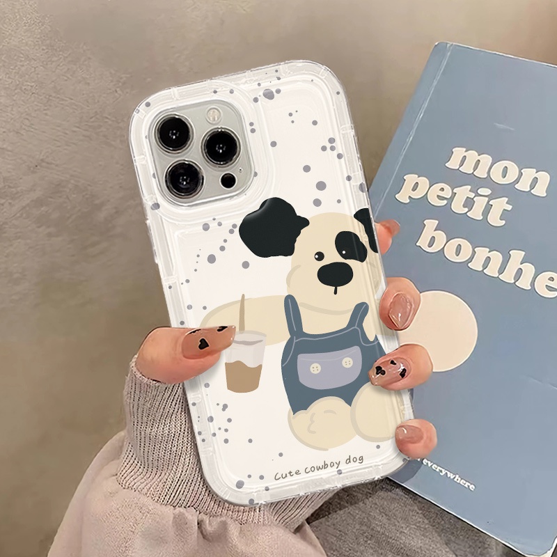 Ốp Điện Thoại Silicon TPU Mềm Chống Sốc In Hình Gấu Dễ Thương Cho IPhone 14 13 11 12 Pro XS Max X XR 7 + 8 Plus