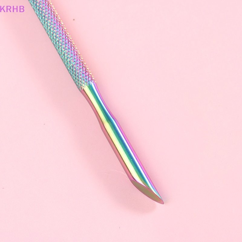 1 Dụng Cụ Hai Đầu Bằng Thép Không Gỉ Chuyên Dụng Trang Trí Móng Nghệ Thuật Mới