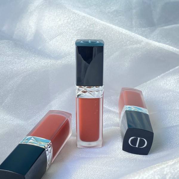 [Unbox] Son Kem Dior forever liquid 861 đỏ cam cháy