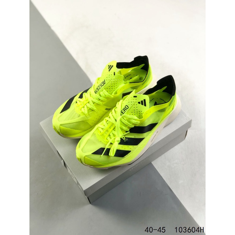 Giày Thể Thao Chạy Bộ Adidas new Adizero Adios Pro3 2023 Bằng Sợi carbon Thấm Hút Tốt