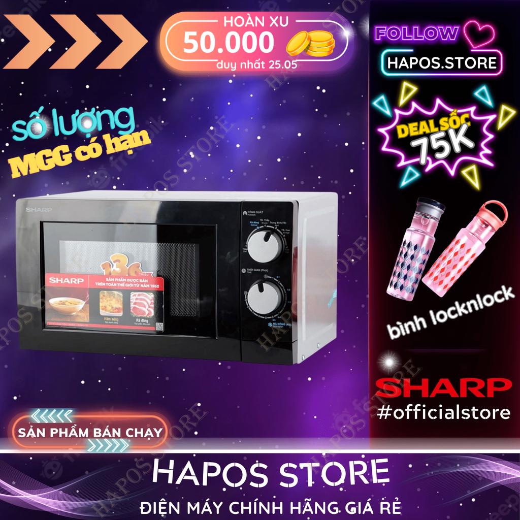 Lò Vi Sóng Sharp R-208VN-WS (20L) - Hàng Chính Hãng - HAPOS
