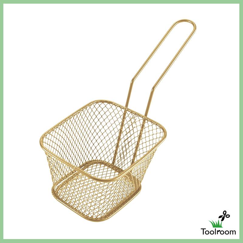 Rổ Chiên Khoai Tây / Làm Bánh Bao / Salad Thiết Kế Nhỏ Gọn Tiện Dụng