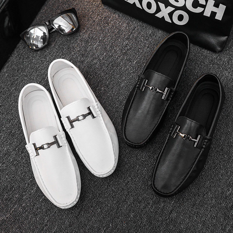 Giày Lười Da Thời Trang Dành Cho Nam