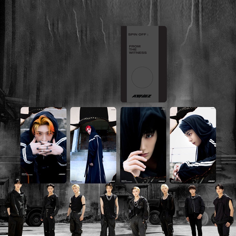Bộ 8 Thẻ Hình Nhóm Nhạc ATEEZ