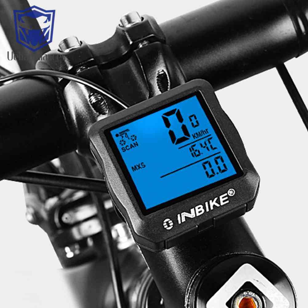 Đồng Hồ Đo Tốc Độ Định Vị GPS Có Dây Phát Sáng Dành Cho Xe Đạp Leo Núi INBIKE