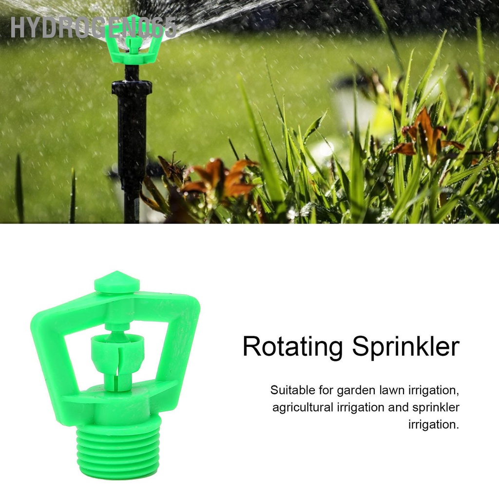 Hydrogen065 10 Chiếc G1/2 Nam Ren Xoay 360 Độ Tưới Cho Sân Vườn Bãi Cỏ Thủy Lợi Tiếp Liệu