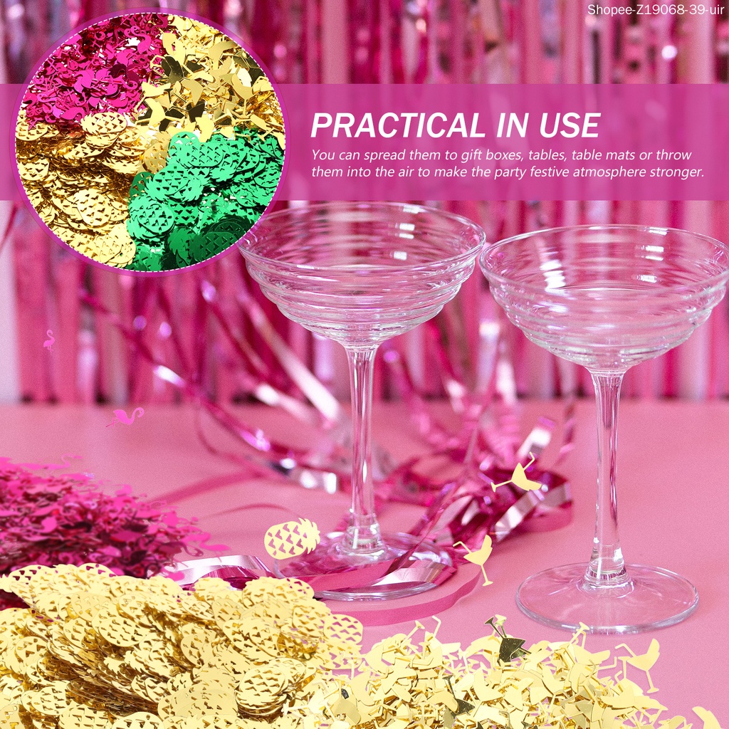 Bộ Giấy Ăn Họa Tiết Chim Hồng Hạc Đính Kim Sa Lấp Lánh Trang Trí Bàn Tiệc