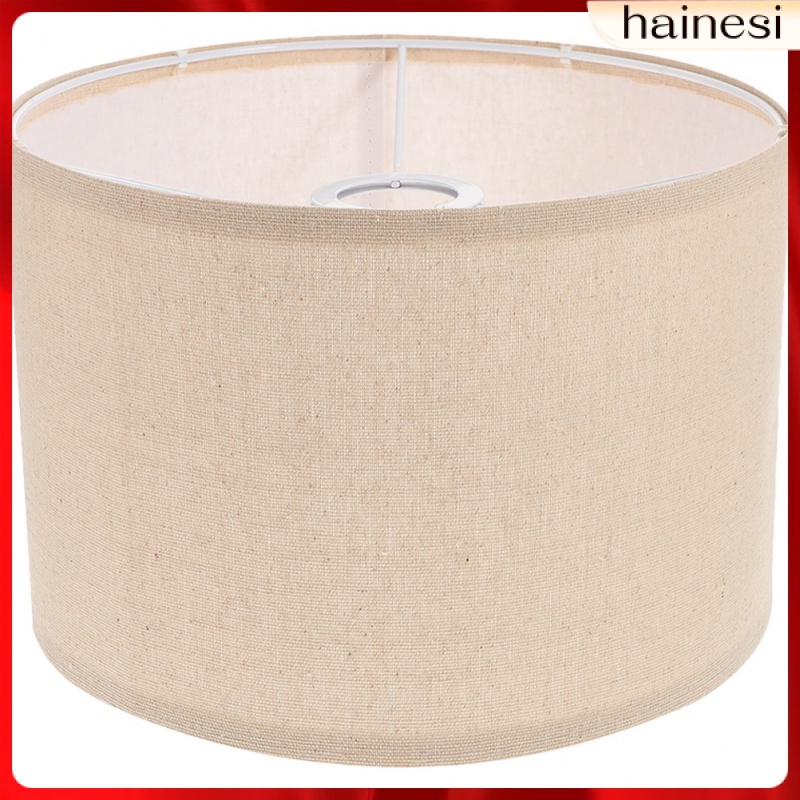 Chụp Đèn Bằng Vải Lanh Màu Đen Phong Cách Vintage Trang Trí Nhà Cửa