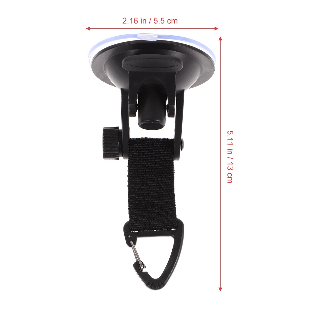 Set 4 Móc Treo Lều Trại Bằng Abs Có Giác Hút Tiện Dụng