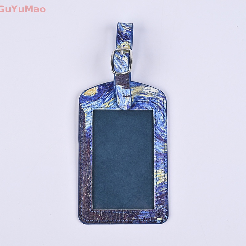 [cxGUYU] Bao Da PU Bọc Hộ Chiếu Bảng Tên Tùy Chỉnh Chủ Đề Đám Cưới / Quà Tặng Công Sở Thời Trang PRTA