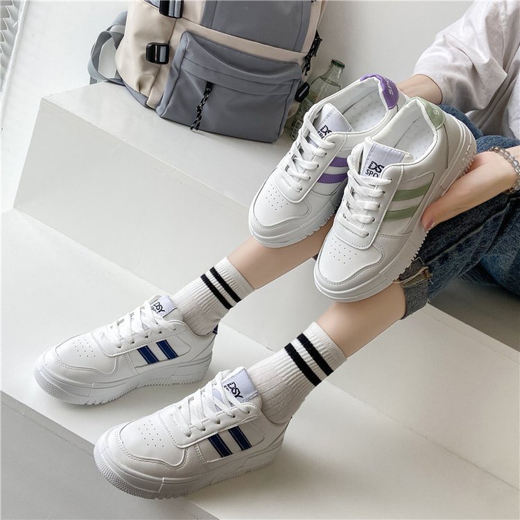 Giày Thể Thao Đế Dày Phong Cách Hàn Quốc Thời Trang Cho Nữ