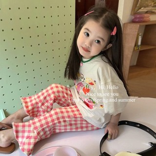 Áo Thun Tay Ngắn In Hình Hoạt Hình Phong Cách Hàn Quốc Thời Trang Mùa Hè Cho Nữ