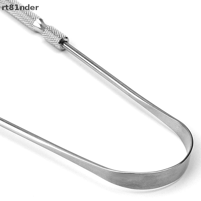 1 Dụng Cụ Nạo Làm Sạch Lưỡi Bằng Thép Không Gỉ Chất Lượng Cao