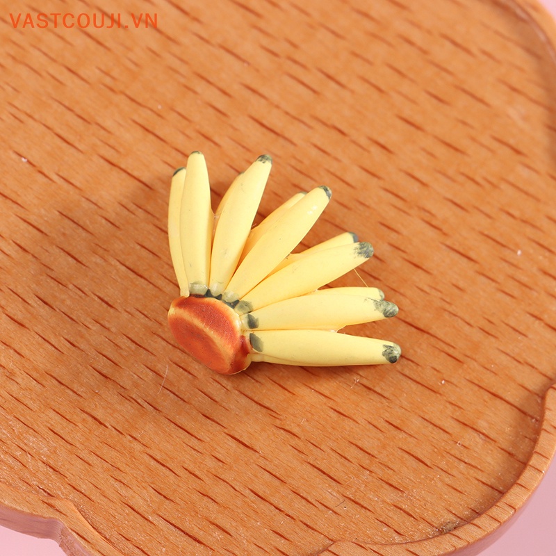 Mô Hình Quả Chuối VASTJI 1Bunch Tỉ Lệ 1: 12 Trang Trí Nhà Búp Bê