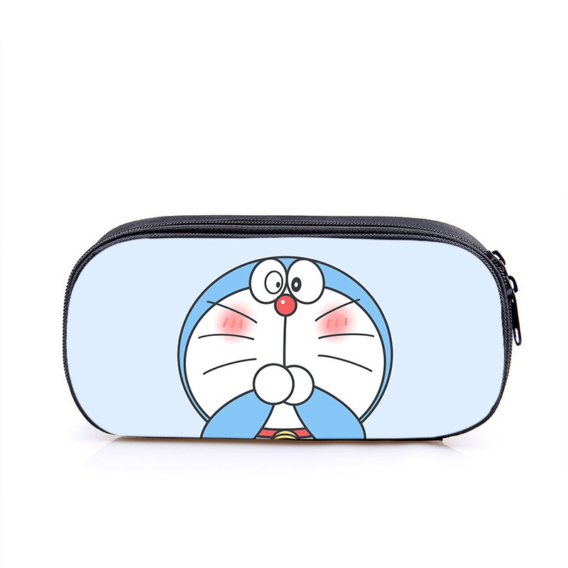 Túi Đựng Bút Chì Một Lớp In Hình Doraemon Hoạt Hình Cá Tính Dành Cho Học Sinh GT2