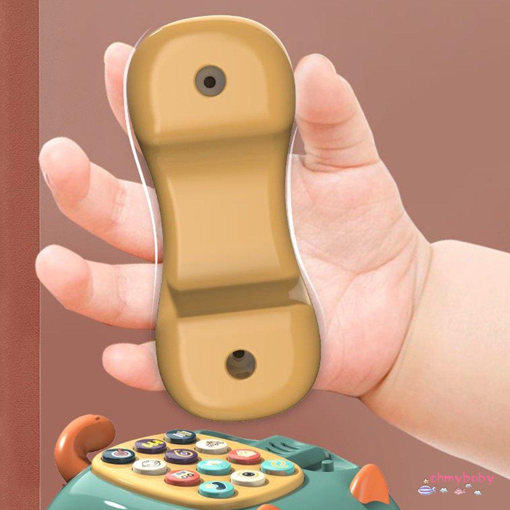 [OMB] Trẻ Em Montessori Điện Thoại Đồ Chơi Giáo Dục Sớm Âm Nhạc Truyện Máy Sơ Sinh Mô Phỏng Quà Tặng [Z/10]