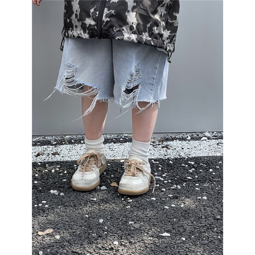 Quần short jean rách gấu bé trai QB609 sz 90-160, thời trang mùa hè phong cách hàn quốc cho bé