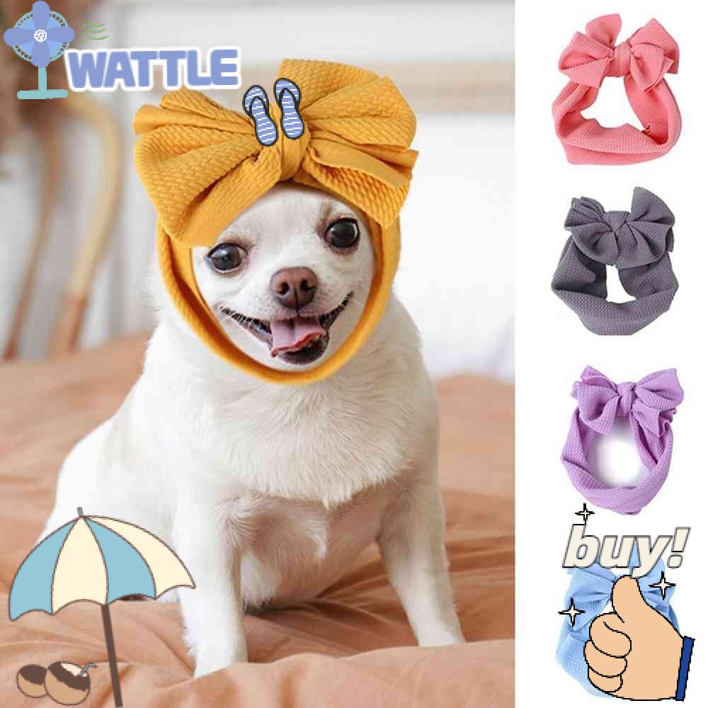 Bộ 2 Băng Đô Nơ Co Giãn Cho Thú Cưng