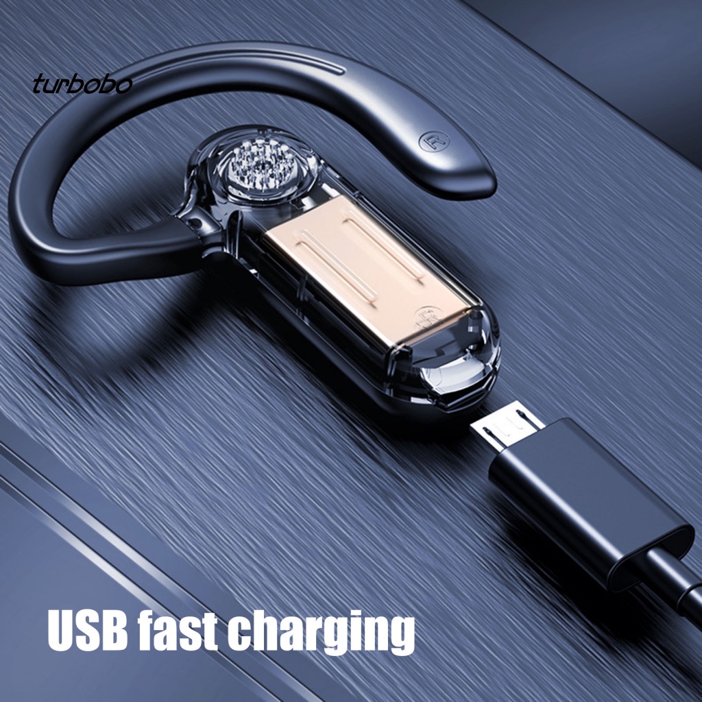 Tai Nghe Thể Thao Không Dây Bluetooth 5.2 turbobo V28 Màn Hình LED Kỹ Thuật Số Dạng Móc Vành Tai