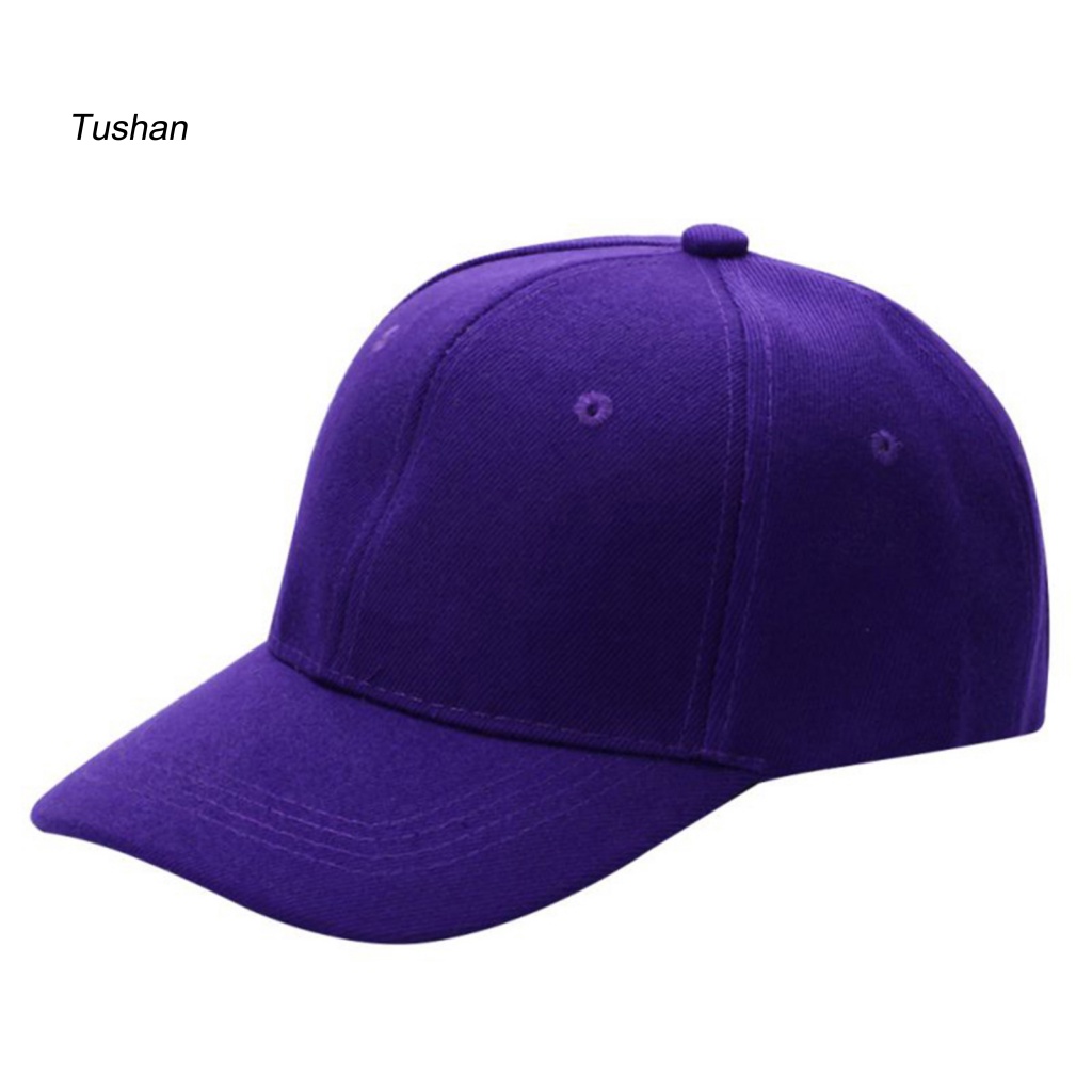 Mũ Lưỡi Trai Màu Trơn Phong Cách Hip Hop Thời Trang Cho Nam Và Nữ