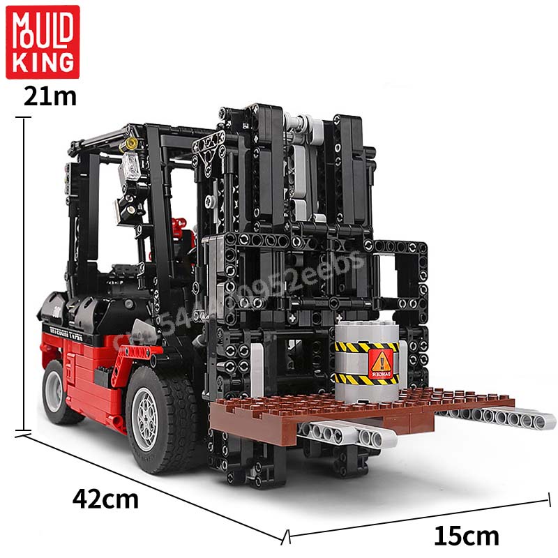 Đồ Chơi Lắp Ráp Mô Hình Xe nâng Forklift Mould King 13106