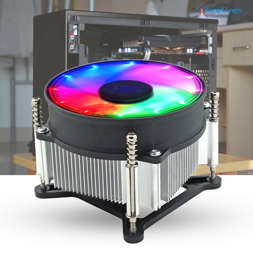 INTEL Quạt Tản Nhiệt Làm Mát CPU 3Pin 2200 RPM 95mm Bằng Hợp Kim Nhôm