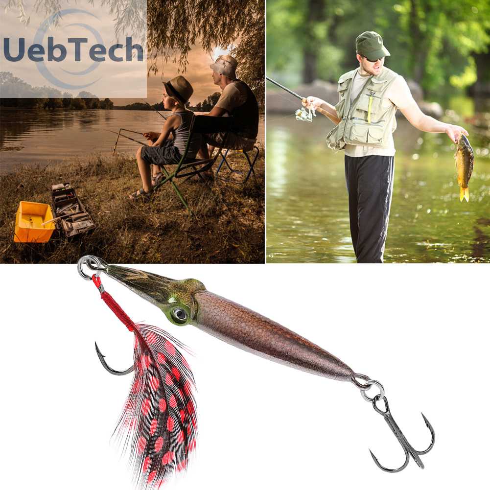 Mồi Câu Cá Nhân Tạo 3D 66mm Có Hiệu Ứng Phát Sáng