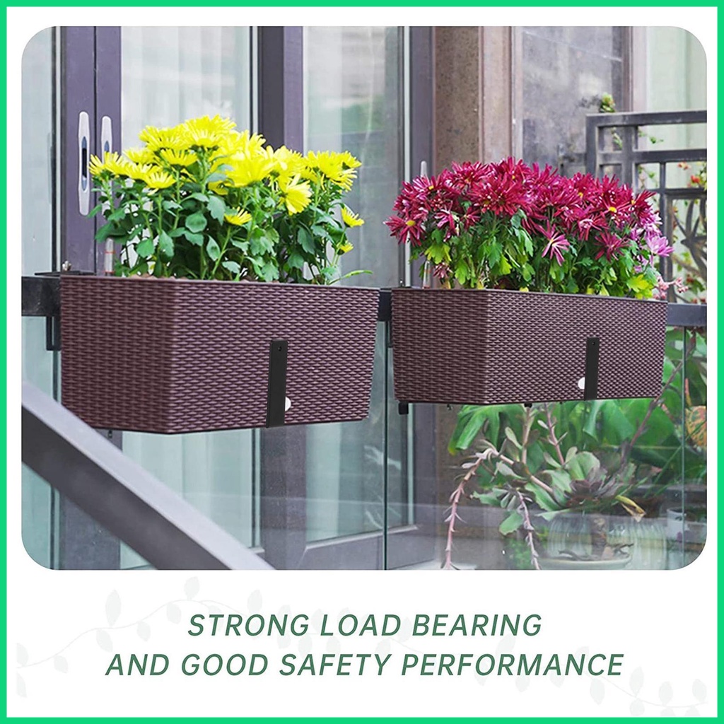 Giá Đỡ Chậu Cây Gắn Tường Có Thể Điều Chỉnh Cho Ban Công / Cửa Sổ